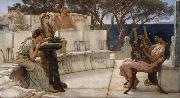 Alma-Tadema, Sir Lawrence Sappho (mk23) oil